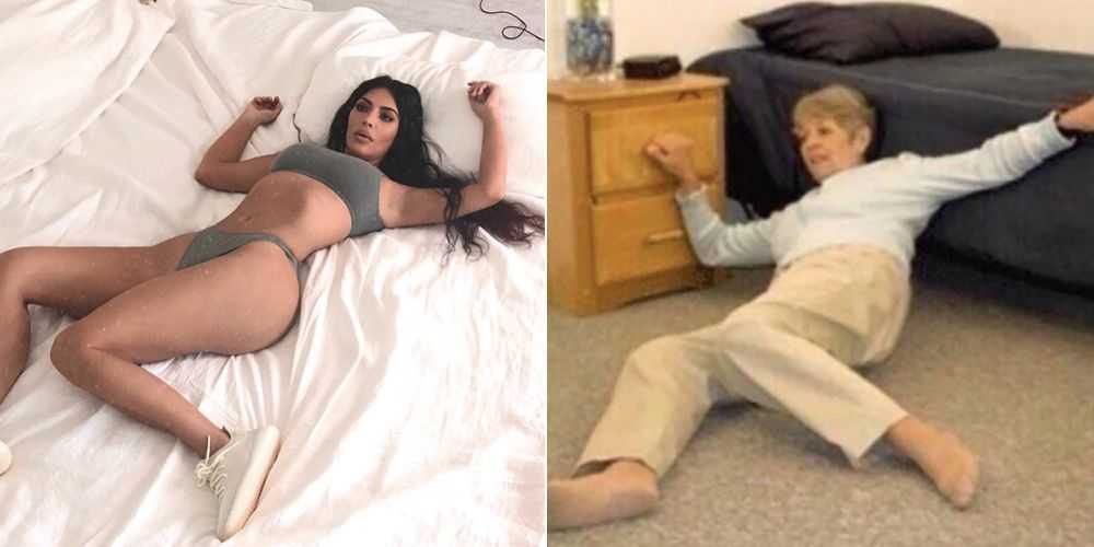 20 настоящих фото ким кардашян! без фотошопа и фильтров