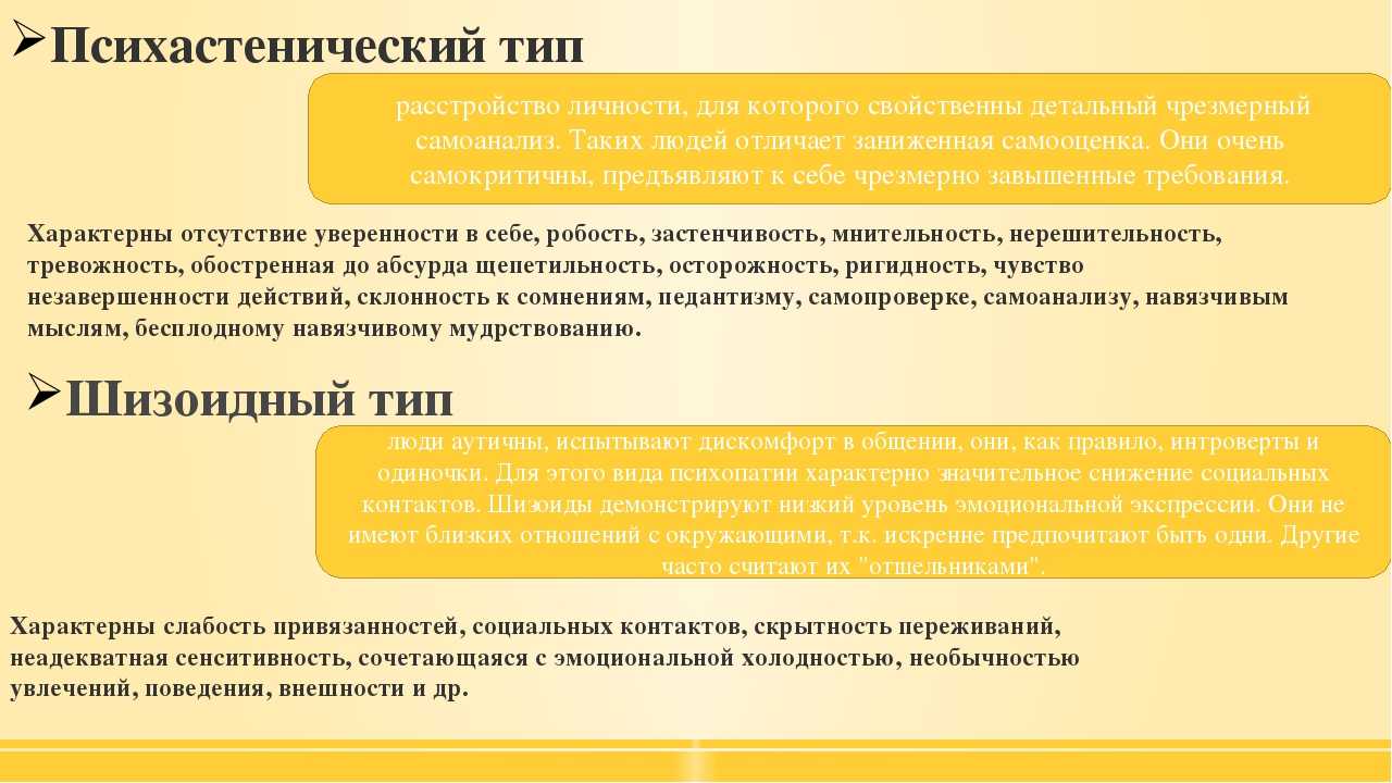 Психастеник тип личности, психастенические черты характера, психастенический тип личности рекомендации