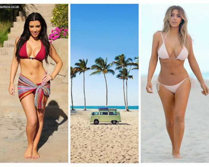 20 настоящих фото ким кардашян! без фотошопа и фильтров
