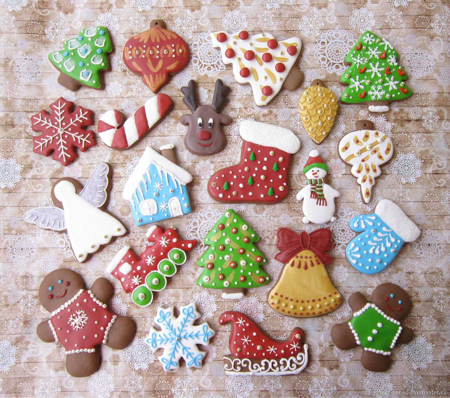 Новогодние пряники  – вкусный символ рождества