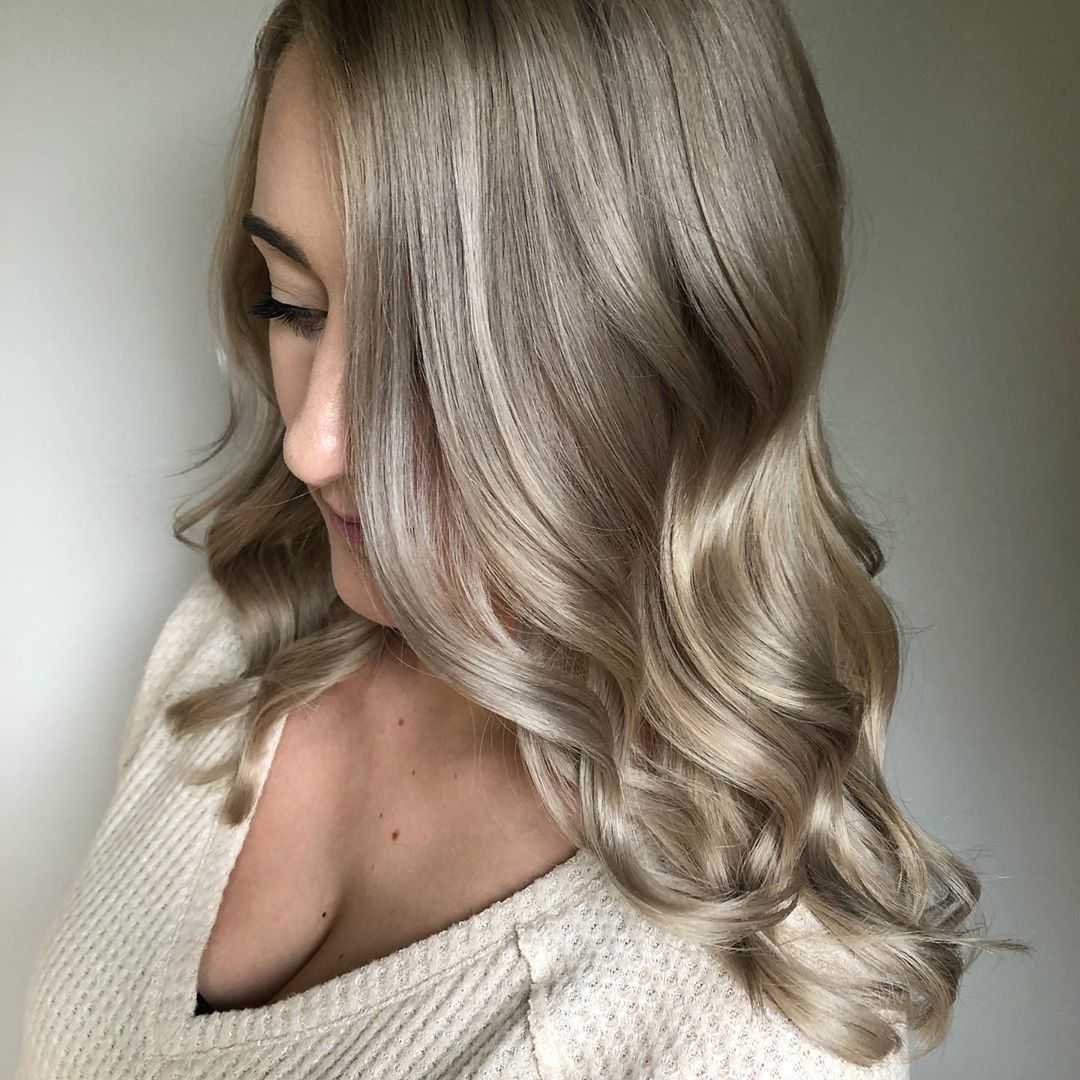Модные оттенки волос блонд