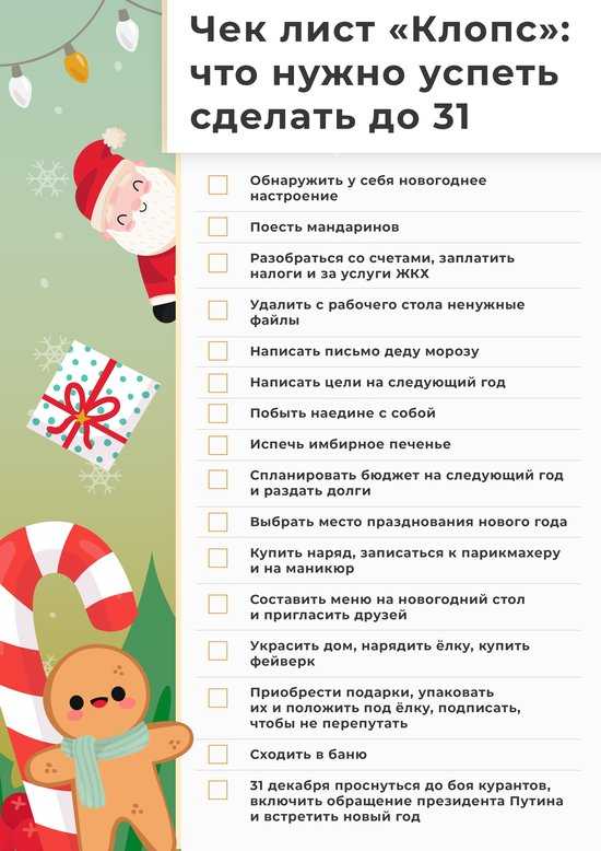Что нужно обязательно успеть сделать до нового года, чтобы год не прошел бесцельно! мощнейший чек-лист! | moneypapa